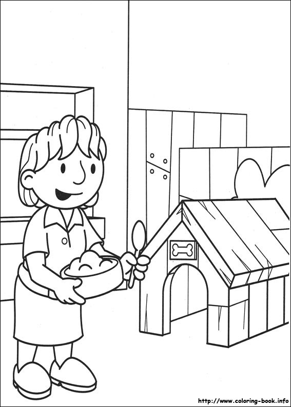 Bob the Builder coloring picture